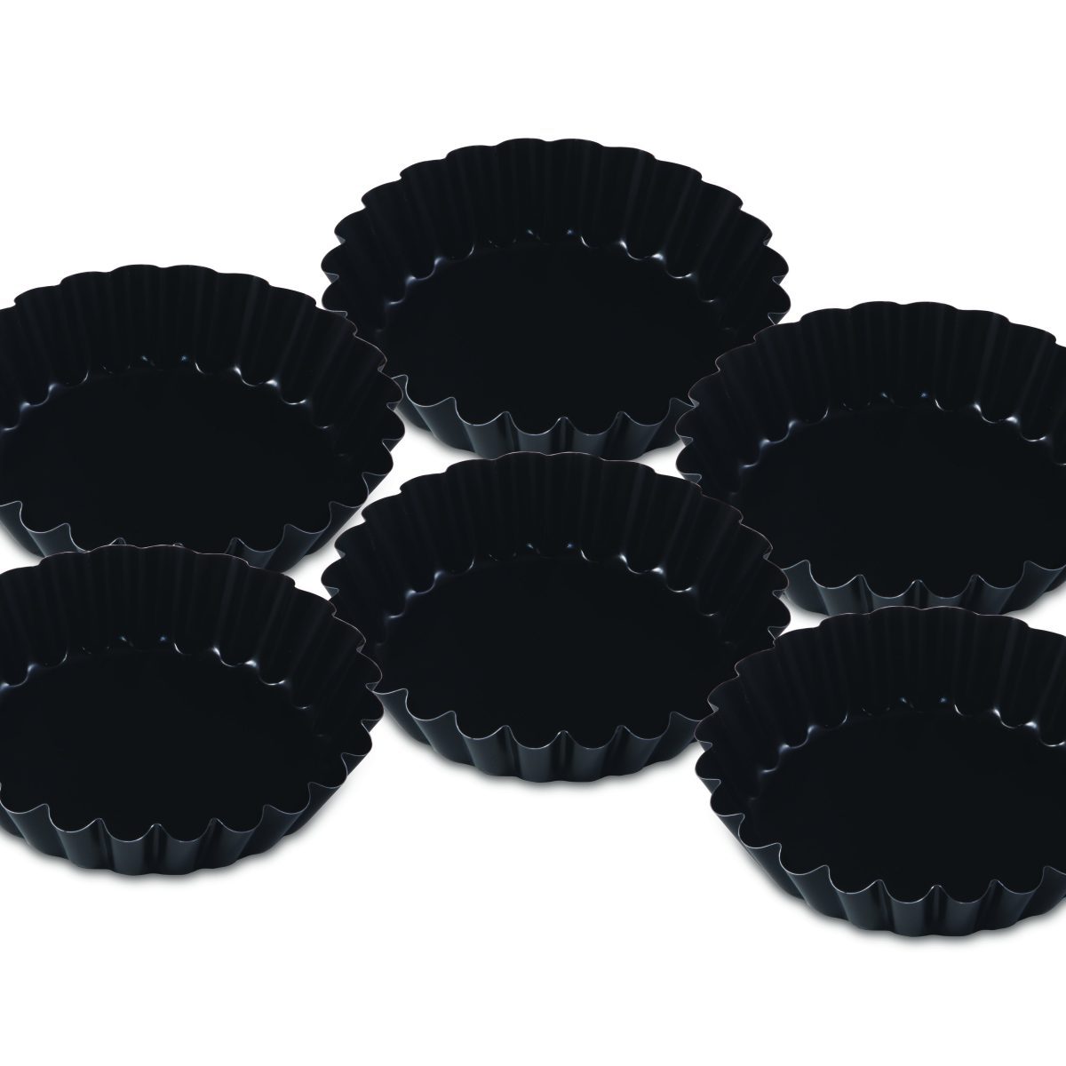 Foremka Ø 110 mm (1 kpl = 6 szt) „non-stick” czarna blister