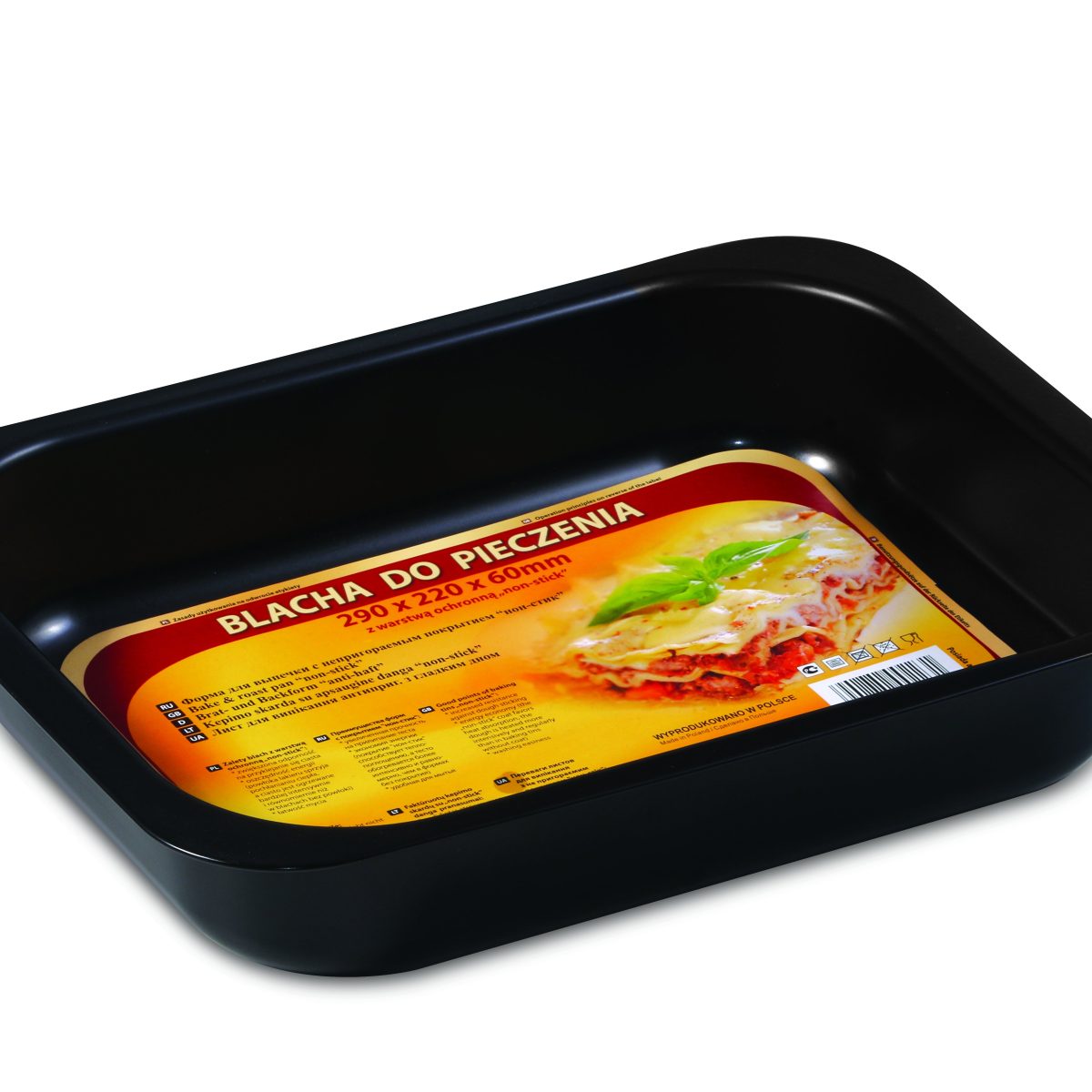 Blacha do pieczenia 340×230 „non-stick” czarna