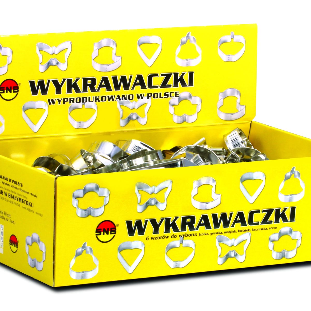 Wykrawaczki display WIOSENNY – 90 szt