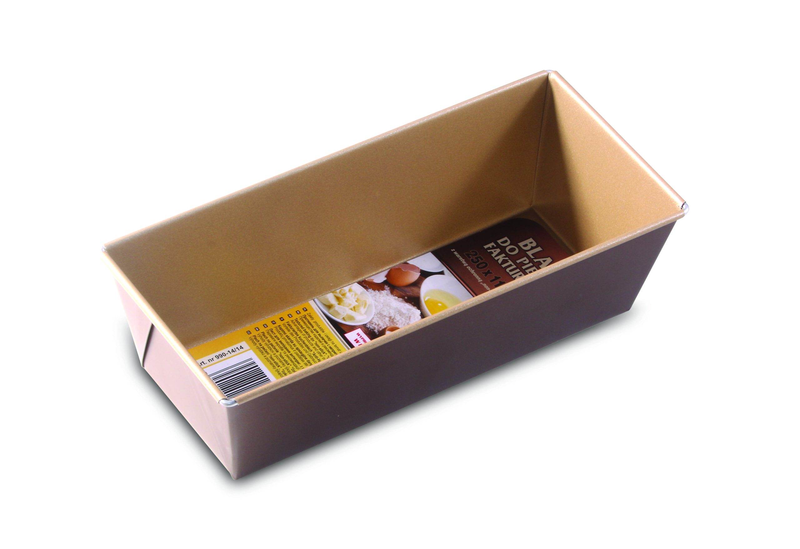 Blacha fakturowana do pieczenia z warstwą ochronną „non-stick” czekoladowa 1