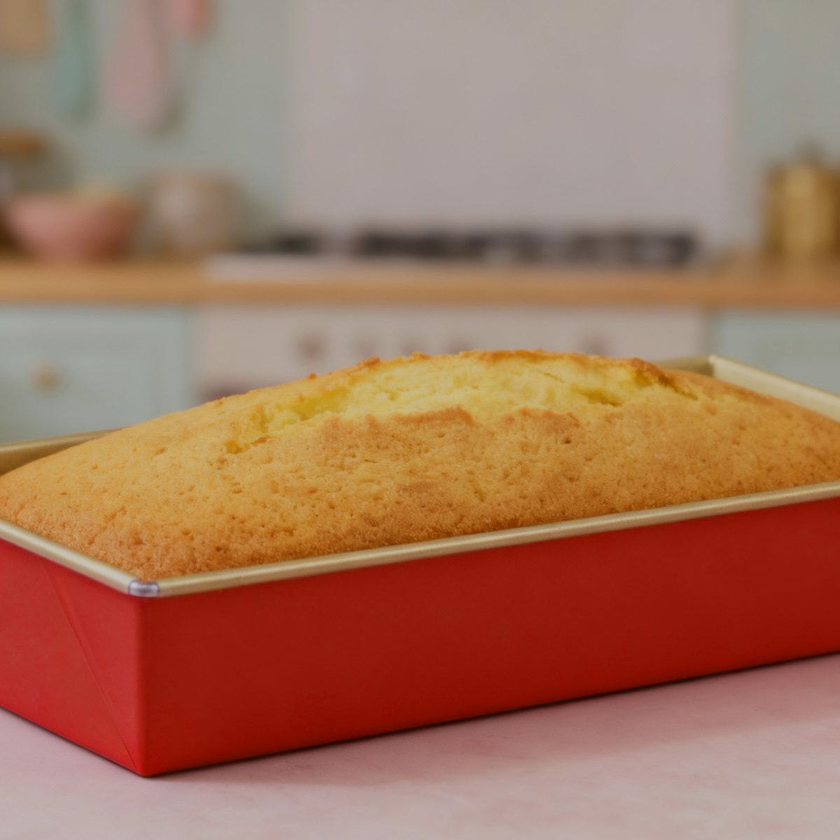 Blacha fakturowana 250x110x75 „non-stick” czerwono-złota