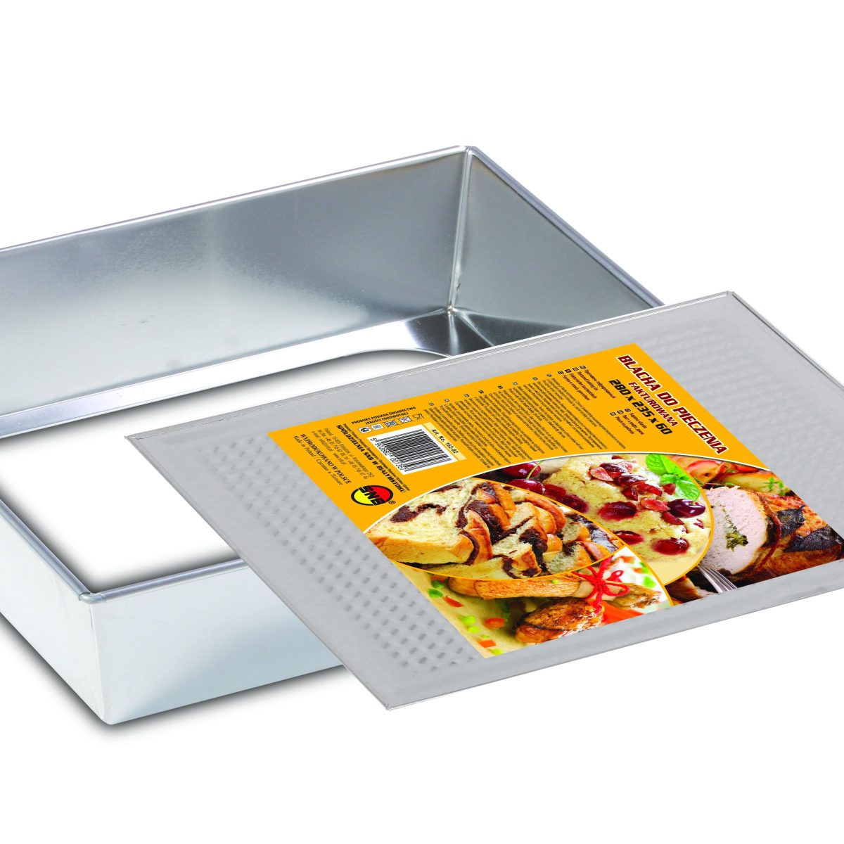 Blacha fakturowana do pieczenia ocynowana